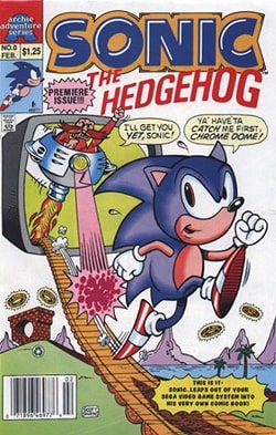 archies sonic the hedgehog